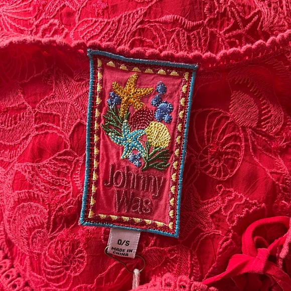 JOHNNY WAS Sea Georgia Kimono - Picture 9 of 11